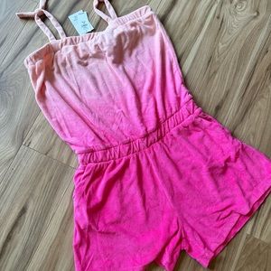 Gap xxl nwt terry romper girls